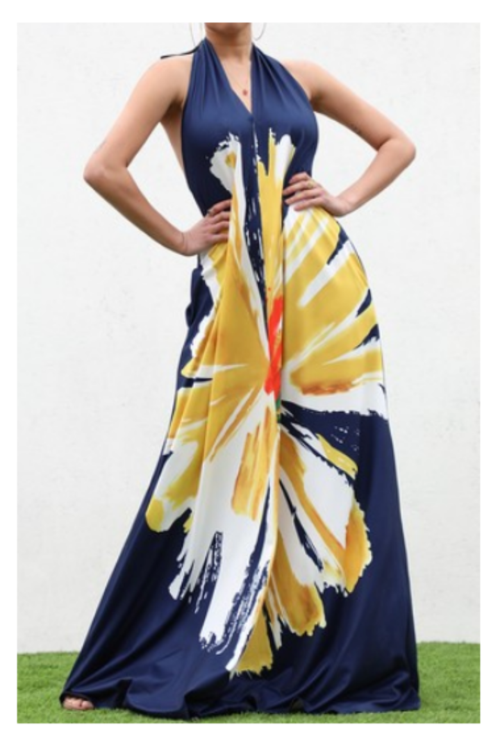 Gabriella Halter Dress