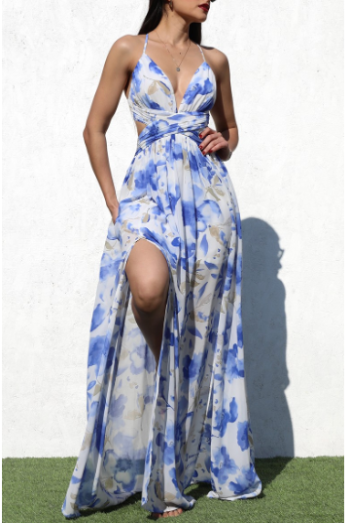 Zoe Woven Maxi Dress