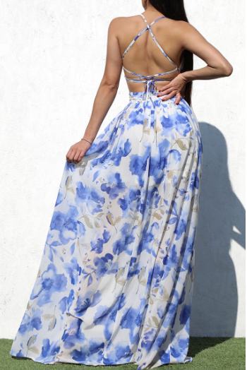 Zoe Woven Maxi Dress